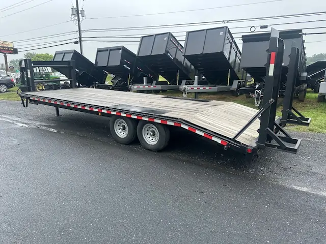 2021 Quality 8.5 x 24 Gooseneck Equipment Trailer - Image 4