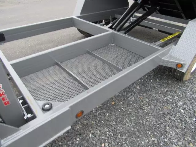 BWise 7 x 14 Gooseneck Dump Trailer – Combo Gate & Ramps - Image 3