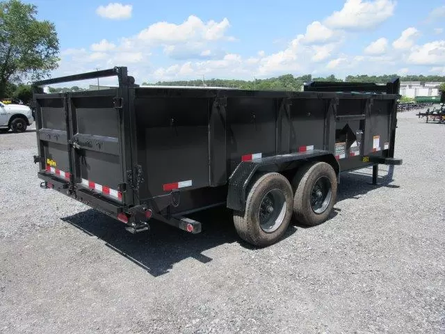 Big Tex 7 x 16 Gooseneck Dump Trailer 10K Axles - Image 3