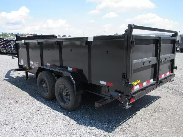 Big Tex 7 x 16 Gooseneck Dump Trailer 10K Axles - Image 5