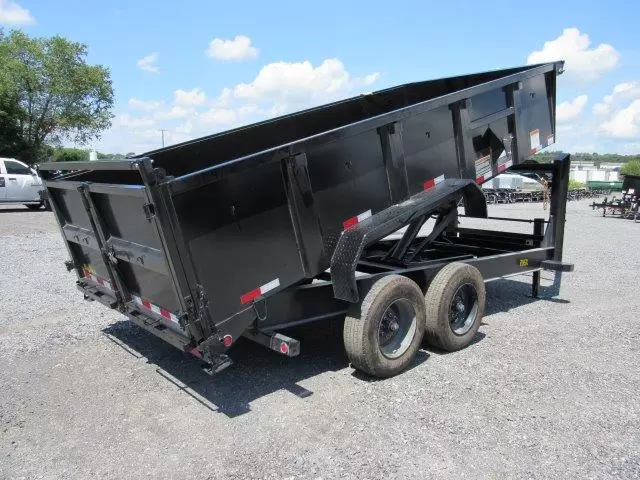 Big Tex 7 x 16 Gooseneck Dump Trailer 10K Axles - Image 7