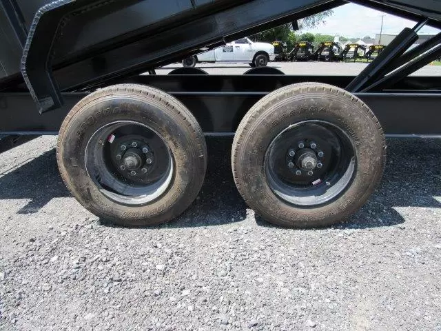 Big Tex 7 x 16 Gooseneck Dump Trailer 10K Axles - Image 2