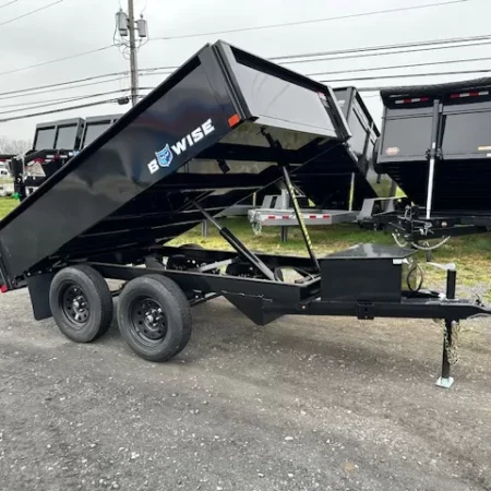 BWise 6 x 10 Deckover Dump Trailer 7K Spreader Gate