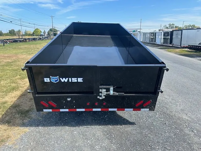 BWise 7 x 16 Deckover Dump Trailer Fold Down Sides - Image 4