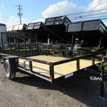 Cam Superline 7 x 12 Landscape Utility Trailer – Rear Landscape Gate