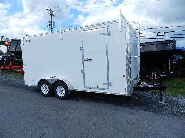 Car Mate 7 x 16 Enclosed Contractor Trailer