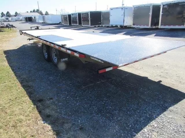 CAM Superline 7 x 20 Equipment Trailer Pallet Fork Carrier - Image 2