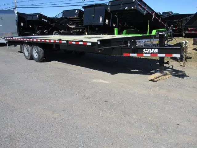 CAM Superline 7 x 20 Equipment Trailer Pallet Fork Carrier