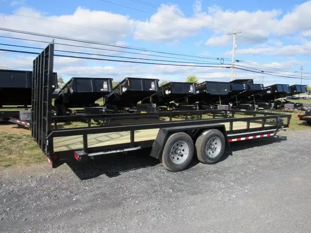 Cam Superline 7 x 20 Landscape Utility Trailer – Rear Landscape Gate - Image 3