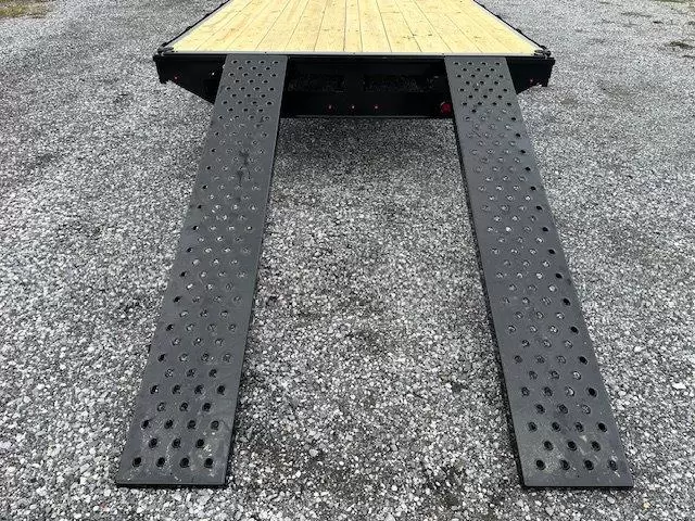 CAM Superline 8.5 x 20 Deckover Equipment Trailer Slide Out Ramps - Image 8