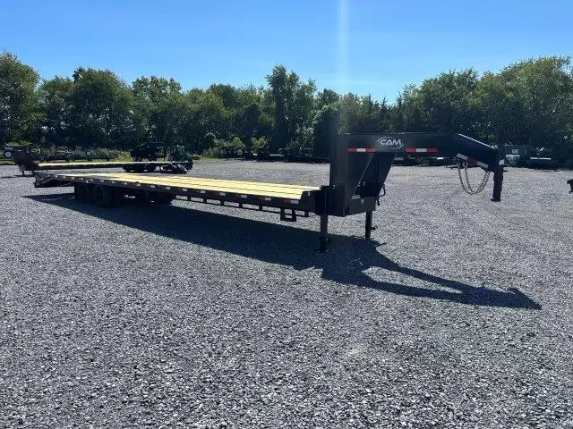 CAM Superline 8 x 35 Deckover Gooseneck Equipment Trailer - Image 5