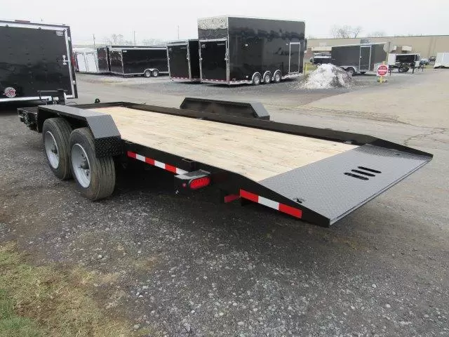CAM Superline 7 x 20 Equipment Trailer Full Tilt Deck - Image 6
