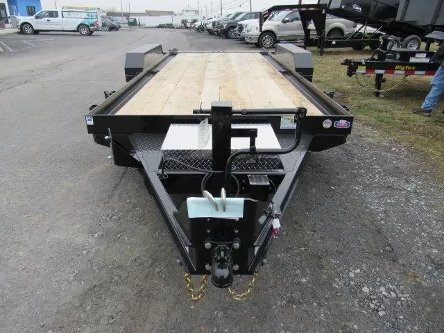 CAM Superline 7 x 20 Equipment Trailer Full Tilt Deck - Image 4
