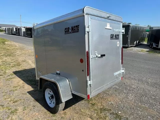 Car Mate 4 x 6 Enclosed Cargo Trailer – Single Rear Door - Image 5
