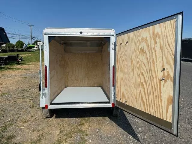 Car Mate 4 x 6 Enclosed Cargo Trailer – Single Rear Door - Image 6