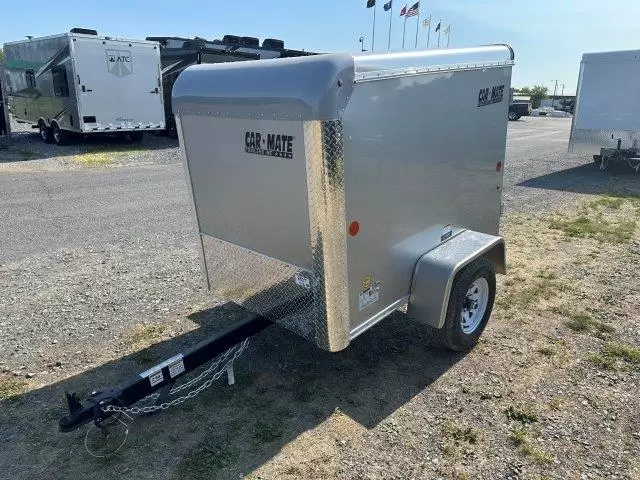 Car Mate 4 x 6 Enclosed Cargo Trailer – Single Rear Door - Image 2