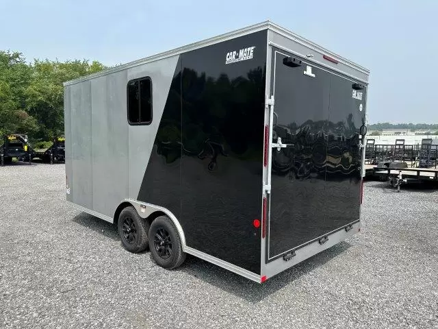 Car Mate 8.5 x 16 Custom Enclosed V-Nose Cargo Trailer - Image 4