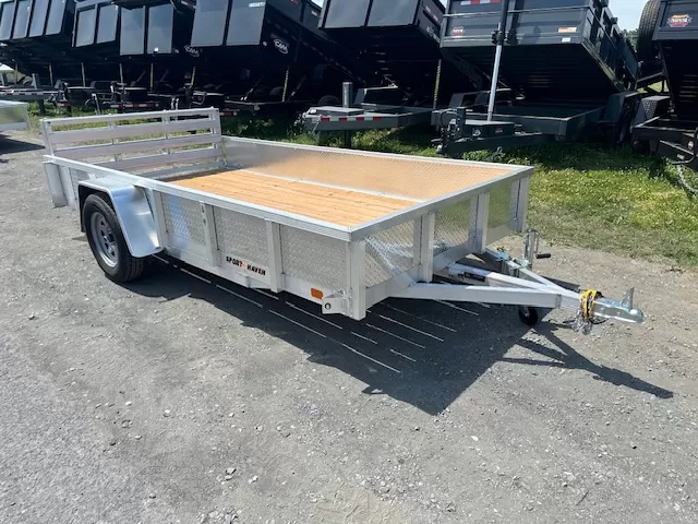 Sport Haven 6×12 Aluminum Utility Trailer – ATP Sides