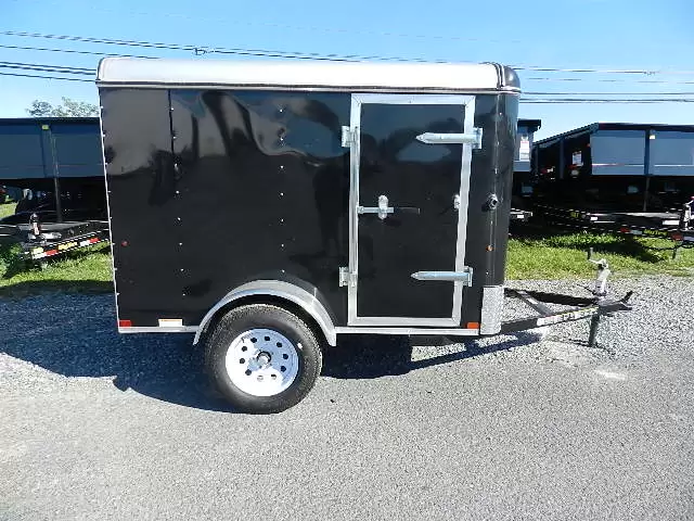 Carry On 5 x 8 Enclosed Cargo Trailer Ramp Door - Image 2